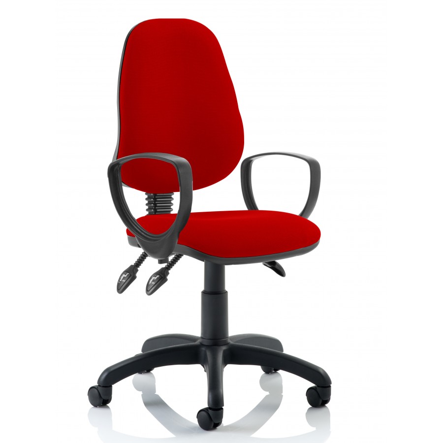 Eclipse Bespoke 3 Lever Fabric Operator Chair